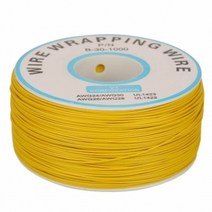 테프론 랩핑 래핑와이어 30AWG 선길이250M 옐로우