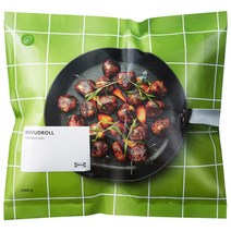 이케아 후부드롤 냉동 베지볼 1kg 야채볼 비건미트볼, 단품