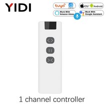 자동 커튼 조절기 전동 호환 wifi 스마트 벽 터치 스위치 rf433 무선 원격 제어 롤러 블라인드 셔터 모터 스위치 alexa google