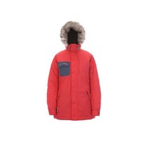 [슈가포인트] DEBBY J - RED/NAVY/ 마이크로 패딩 6oz / 탈부착 모자털
