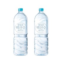 백산수 무라벨 2L X 12개 [부족시 유라벨]