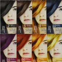 과일나라 후르츠왁스 헤어칼라 진주펄 염색약, 66호 체리레드, 5개