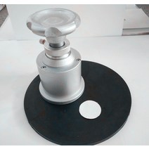 회전식 원단 시편 절단기 확인 원형 수동 섬유, 샘플러(10cm)
