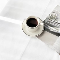 대폭 두께감있는 면20수 촬영용 배경천 흰천 광목천 원단 2마(150X180), 화이트