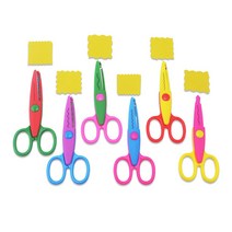 핑킹가위 공작가위 톱니가위 어린이집 초등학교 준비물 부자재, 작은지그재그／SS0101351F