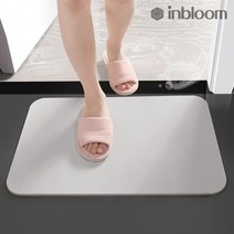 인블룸 규조토 항균 발매트 중형 30X40, 민트