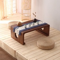 미니밥상 일본 미니상 접이식 옛날밥상 좌상 레트로 테이블 다용도, 피치120x55x30_복장을 갖추다