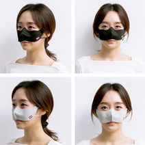 코마스크 코스크 코전용 노즈 빨아쓰는 마스크 식당 카페 비말 비염 코가리개, 브라운