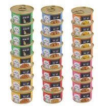 프리미엄 골드 런치 캔 80g 24개, 6종혼합 24개 1박스