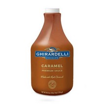 기라델리 캬라멜 소스, 기라델리 캬라멜 소스 2.56L, 1개, 2.5L