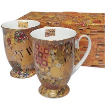 예쁜머그컵 구스타프 클림트 로얄 머그 2개세트, 2개