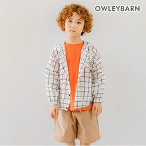올리반 윈도우 체크 점퍼