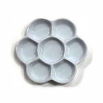 채색접시-소 (지름:13cm)/동양화/한국화/서예용품