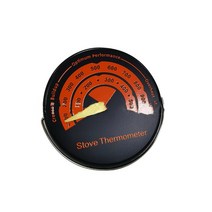 무동력 에코팬 캠핑난로 에코 공기순환 열로 작동하고 효율적으로 열을 분배하는 친환경 벽난로 팬 액세서, 03 thermometer