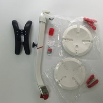 XIAOMI 미니 프로 나인봇 밸런스 전기 스쿠터 액세서리 용 휠 커버 및 시트 의자 1 쌍, 흰색 덮개-짧은