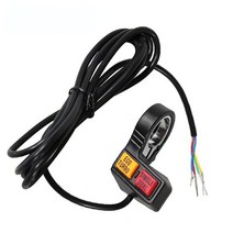 도구 스쿠터 오토바이 On-Off 버튼 범용 높은 전자 자전거 2 In 1 스위치 제어 액세서리, 01 라이트 그레이, 한개옵션1