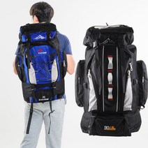 맥스 80L 등산배낭 (80EV 블랙) 여행배낭 백팩 대형가방, 블랙