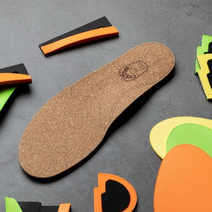 엑스슈 기능성 깔창 족저근막 발통증 감소 발통증 완화 충격흡수 오다리 접질림 요족 평발 맞춤형, 아웃도어용, 230