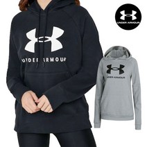 언더아머 보이즈 라이벌 빅로고 기모 후드티셔츠 2종 택일