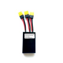 전기자전거 부대용품E-bike 20A/30A/40A 듀얼 배터리 팩 스위치 밸런서 24-72VDC 용 이중 방전 컨버터, 03 MAX  40A XT60