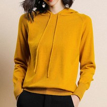 [별별천지] 여성 긴팔티 후드티 니트 봄 가을 겨울 니트티 맨투맨 오버핏 빅사이즈 캐시미어 티