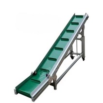 10m 컨베이어 벨트 롤러 콘베이어 컨베어 자바라 콘베어 중량물이동 운반레일, C 섹션 평행 길이 3.5 미터, 300mm