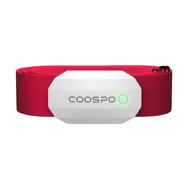 심박계 심박수 측정기 운동 CooSpo-H808S 방수 야외 러닝 사이클링 가슴 심박수 모니터 블루투스 ANT + Wa, 05 H808S White  Red