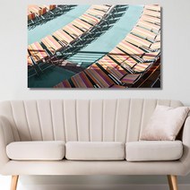 알록달록 썬베드 와이드 풍경 액자 6호(41x27cm)