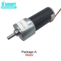 선외기엔진 Bringsmart DC 기어 모터 12 볼트 감속기 엔진 고속 고토크 가역 JGB37-3157 24V, 19 24v  260rpm_01 package A
