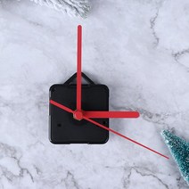 DIY 시계 할로우 하트 메탈 텍스처 벽시계 레트로 무브먼트 액세서리 검정색 손 수리 키트 1 개
