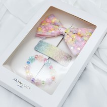 제이앤루시 여아 유아 초등 헤어핀 선물 세트 어린이집 유치원 답례