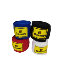 [Garmy] 가미 붕대 복싱붕대 핸드랩 4m, 블랙