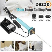 열선커터기 우드락 커팅 핫와이어 스티로폼 커팅 펜 110V-240V 폼 바늘 전기 폴리스티렌 머신 열 조각 커터, 02 EU Plug