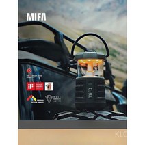 MIFA 무선 블루투스 스피커 차박 캠핑조명 겸용 하이엔드 오디오 휴대용 여행 고성능 방수, 그린