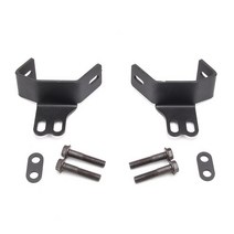 utv windshield side 기둥 롤 마운팅 브래킷 led 작업등 fog lamp holder for polaris rzr xp 1000 900 2014-2020, 검은색