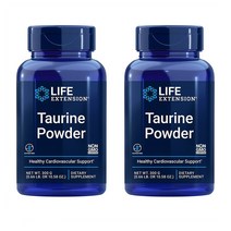 라이프익스텐션 L 타우린 파우더 Life Extension Taurine Powder 299G 2개