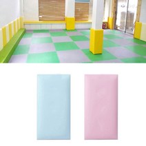 [동화오피스] KG안전 디자인 벽쿠션 직사각 40x100cm / 벽면쿠션, 그레이