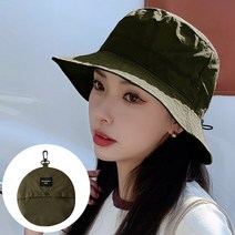 패션파트너 남녀공용 아웃도어 접이식 포켓 방수 버킷햇 여행 캠핑 낚시 등산 벙거지 모자