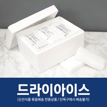 또와몰53드라이아이스 신선식품포장(매점빵 볶음밥 냉동생지 함께배송상품) 또와몰53, 드라이아이스3개