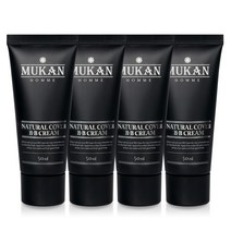무칸 옴므 내츄럴 커버 비비크림 50ml, 4개입