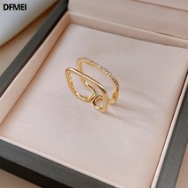 YANG 반지 여성 일본식 라이트 럭셔리 절묘한 콜드 스타일 하이 엔드 장식 반지 오픈 간단한 패션 맞춤 음식 반지