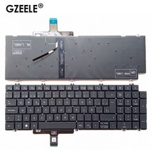 Dell Latitude 5520 5521 Precision 3560 3561 용 새 백라이트 US/BR 키보드 영어, [01] US
