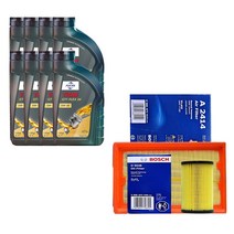 QM5 디젤 훅스 타이탄 GT1 플렉스 34 5W30(8L) C3/C4 엔진오일세트
