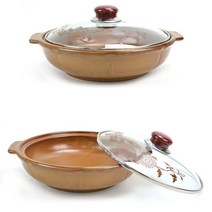 흙으로 만든 황토 내열도자기 찌개냄비 전골냄비 1p, 홍익 고향맛전골 소