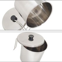 JYW4F1A36 스텐 음식물 쓰레기통 3.5L 대 수거 잔반처리 처리 폐기 음