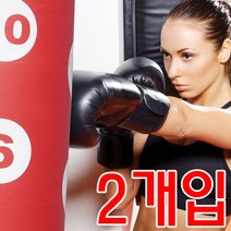 올콕태권도장 체육학원 운동회 소품 공기 펀칭백 X 2개입 복싱연습 어린이샌드백 권투 펀핑백 용품 어린이백+allcokㅍㄱ, 옵_KW 에어펀칭백