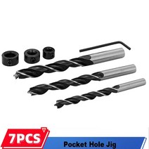 도웰링지그 목공 드릴가이드 포켓 홀 나사 15 도 도웰 조이너리 목수 비스듬한 로케이터 조인트 각도 도구, 1.7pcs