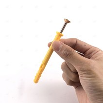 칼블럭 나사 스크류 피스 칼브럭 석고보드 칼부럭 앙카 칼부록 콘크리트 플라스틱 칼브록 콘크리트벽못박기 타일 6미리 8미리 6x60mm, 1개