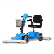 공장 작업장 청소카트 대형마트 걸레 밀대 청소차, C103 청소차 + 일반 배터리 3개