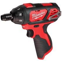 밀워키 육각 드라이버 전동 공구 철물점 충전 드릴 세트 현장 가정용 2401-20 M12, Screwdriver